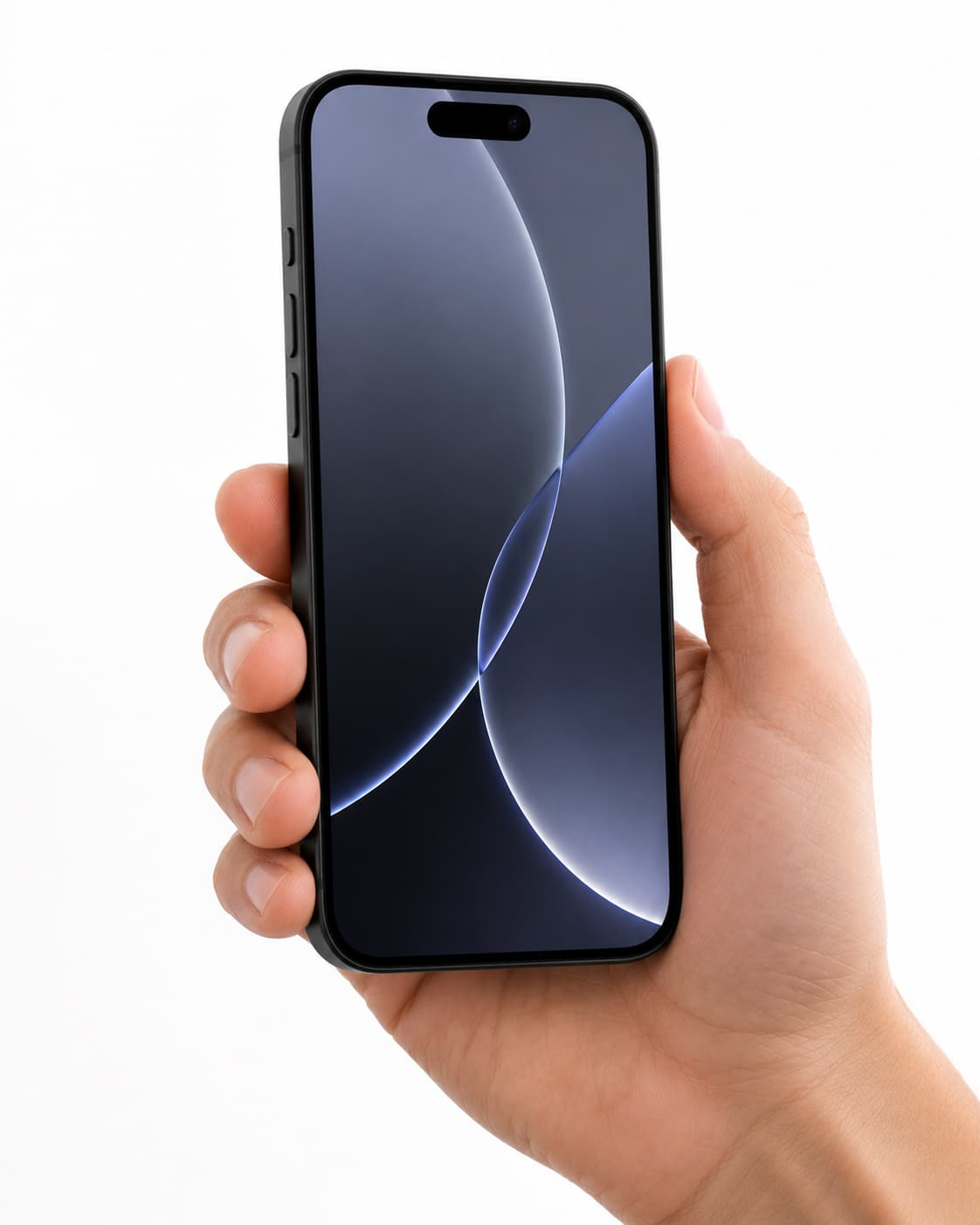 otkup iPhone 16 — ruka drži iPhone 16 spreman za prodaju